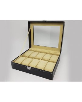 Watch Box Leather - 10 Slots