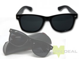 Sunglasses - Black with Grey