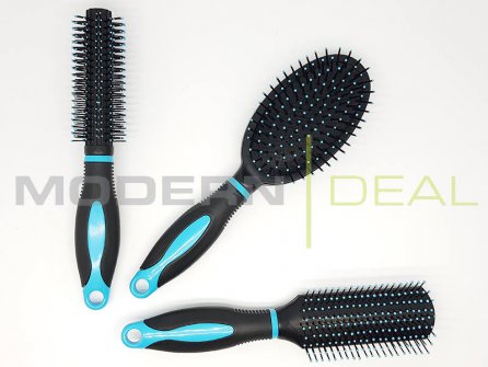 Hair Brush Set 3pcs BLUE
