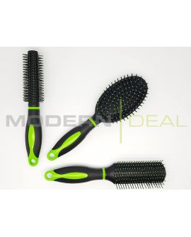 Hair Brush Set 3pcs GREEN