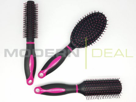 Hair Brush Set 3pcs PINK