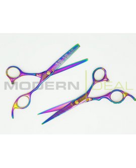 Hair Scissors Set Purple