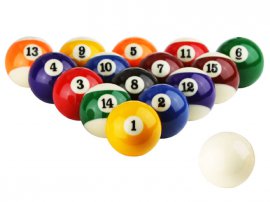Pool Billiard Ball Set (2-1/4")