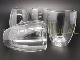 Double Walled Glasses 4pc