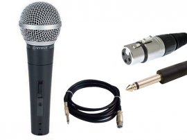 Microphone With Lead
