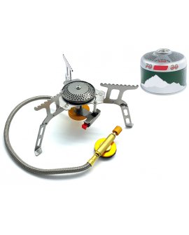 Camping Stove - 5" Self-Standing with Flexi-Hose