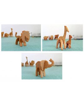 3D Safari Cookie Cutter Set