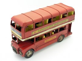 Double Decker Bus Model Ornament