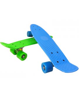 Mini Retro Skateboard - BLUE