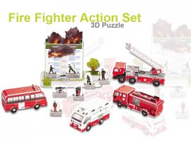 3D Foam Puzzle - Fire Fighter Series