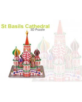 3D Foam Puzzle - St Basils Cathedral