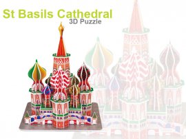 3D Foam Puzzle - St Basils Cathedral