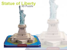 3D Foam Puzzle - Statue of Liberty