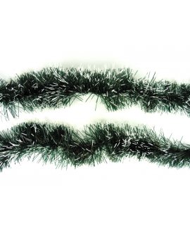 Tinsels Long Bristle 10m - Green w/white