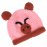 Cartoon Animal Piggy Wool Knit Beanie