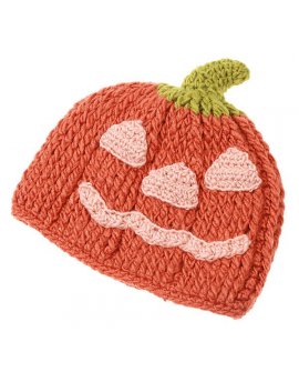 Knit Beanie - Pumpkin