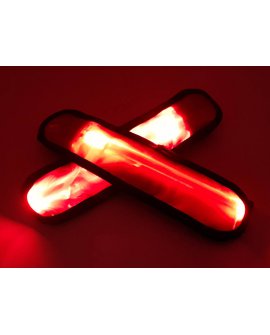 LED Safety Armband - Red x 2