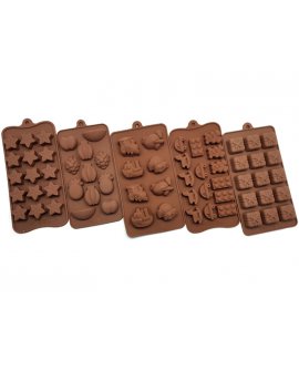 Chocolate Mould Set A - 5 Trays