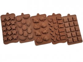 Chocolate Mould Set A - 5 Trays