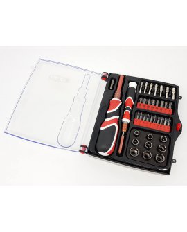 Screwdriver / Socket Tool Set - 34pcs